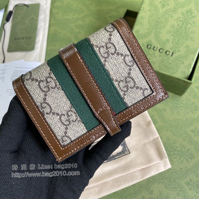 Gucci专柜新款女包, 古驰jackie 1961小巧卡包 Gucci短夹零钱包 645536  gdj1704
